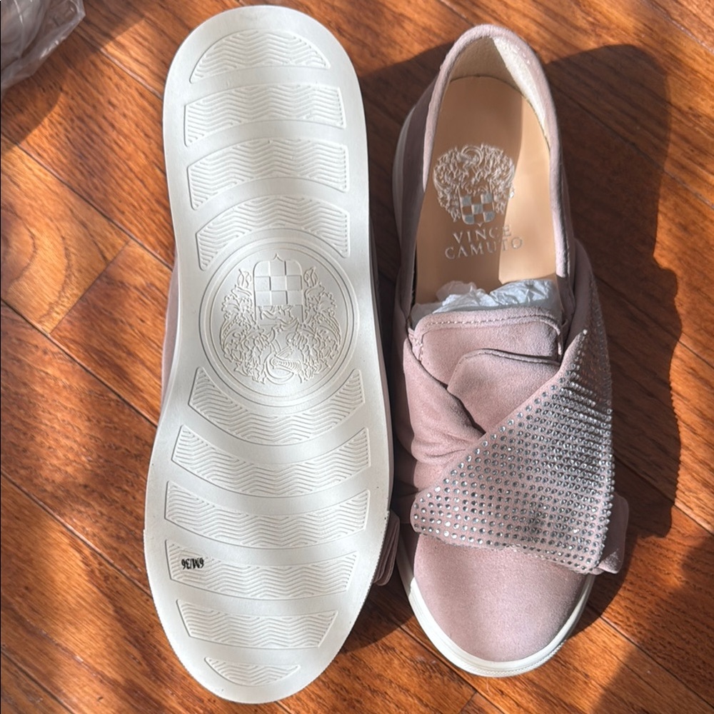 Vince Camuto Women's Pink Slip-On Sneakers